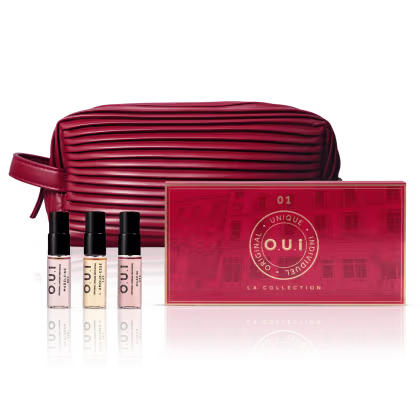 Imagem do produto Combo Kit La Collection 01 - Eau de Parfum Feminino 15ml + O.U.i Nécessaire Vermelho Feminino