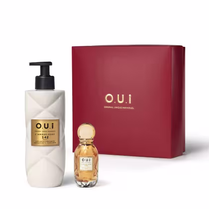 Imagem do produto Combo L’Amour-Esse 142: Eau de Parfum 30ml + Loção Hidratante Corporal 400ml + Caixa de Presente M