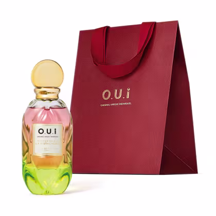 Imagem do produto Combo O.U.i Madeleine 862 La Pistacherie: Eau de Parfum 75ml + Sacola Vermelha