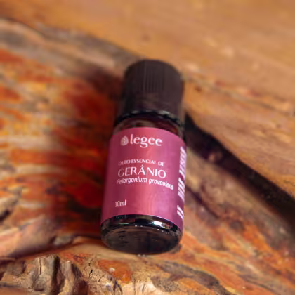 Imagem do produto Óleo essencial de Gerânio Bourbon (Pelargonium graveolens) - 10mL