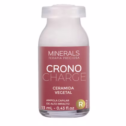 Imagem do produto Left Cosméticos Minerals Crono Charge Ceramida Vegetal - Ampola Capilar 13ml