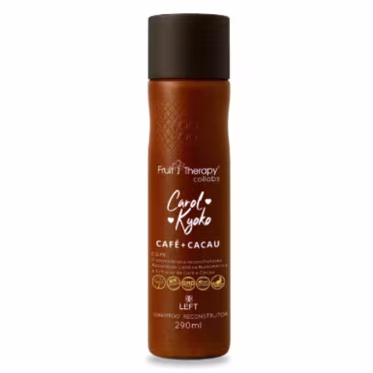 Imagem do produto Shampoo Reconstrutor Café + Cacau Carol Kyoko 290ml