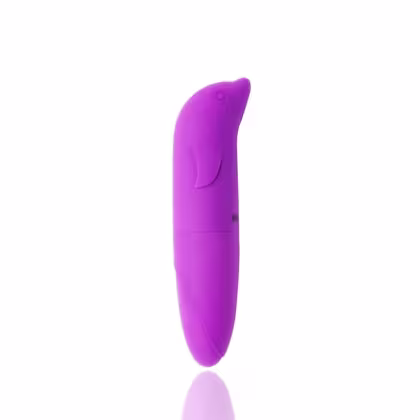 Vibrador Sexy Import Golfinho para Ponto G Roxo, 1 produto.