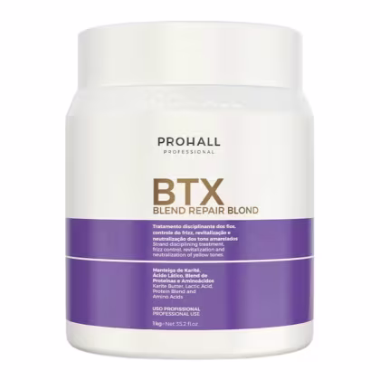 Imagem do produto Btx Blend Repair Prohall Blond 1kg Restauração Fibra Capilar