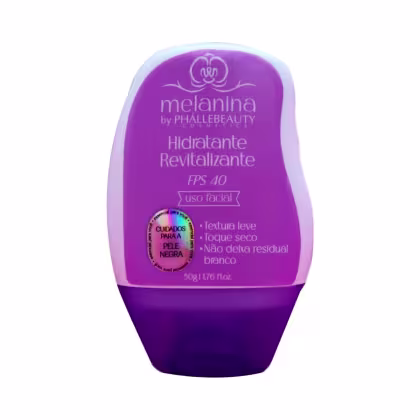 Imagem do produto Phállebeauty Melanina - Hidratante Revitalizante FSP40 - Cuidados para pele negra