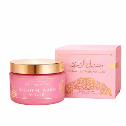 Imagem do produto Creme Corporal Hidratante Sabah Al Ward Sugar 200g (Pasta) - Isabelle La Belle