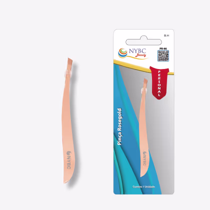 Imagem do produto Pinça Para Design De Sobrancelha Rose Nybc Beauty