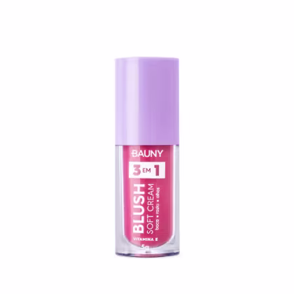 Imagem do produto Bauny - Blush Líquido Soft Cream 3 em 1 (Princess) - 5g