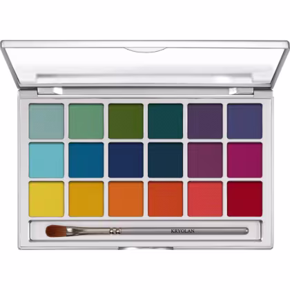Imagem do produto PALETA DE SOMBRAS VARIETY 18 CORES V2 - KRYOLAN