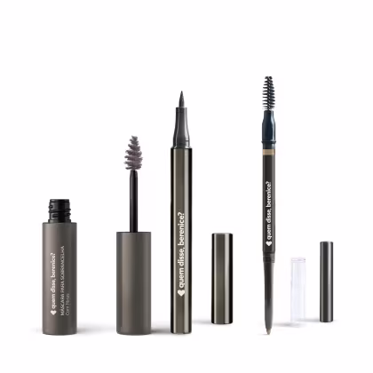 Imagem do produto Combo Clarete: Lapiseira para Sobrancelha 350mg + Máscara para Sobrancelhas com Fibras 3,5g + Caneta Sobrancelha 1ml