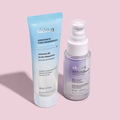 Imagem do produto Combo Skin.q: Hidratante Facial 50ml + Sérum Facial 30ml