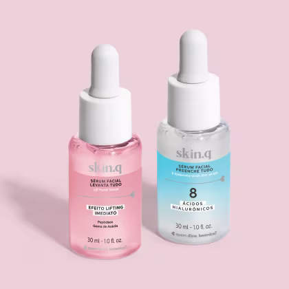 Imagem do produto Combo sérum Facial Skin. q: Levanta Tudo 30ml + Preenche Tudo 30ml
