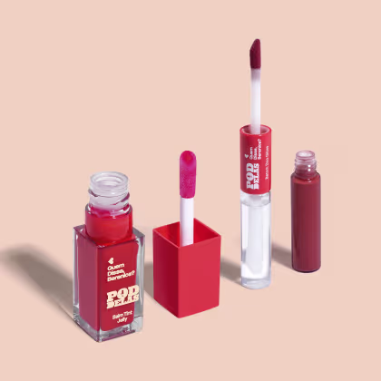 Imagem do produto Combo Balm Tint Jelly Vermelho 6,5ml + Batom Duo Vermelho 8ml