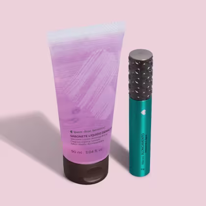 Combo Máscara de Cílios 10g + Sabonete Líquido Demaquilante 90ml