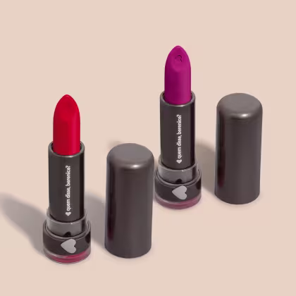 Imagem do produto Combo Batons Hidratantes: Rosa Magentex 3,8g + Vermelho Framboesita 3,8g