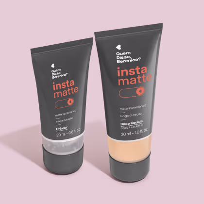Imagem do produto Combo Instamatte: Primer Facial Líquido 20ml + Base Líquida 110Q 30ml
