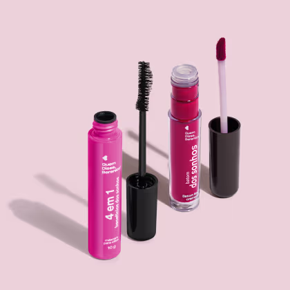 Imagem do produto Combo Dos Sonhos: Máscara Para Cílios 4 Em 1 10g + Batom Líquido Rosite 4ml