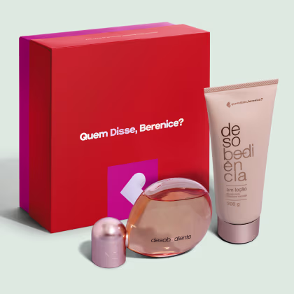 Imagem do produto Combo Presente Desobediente: Eau de Parfum 100ml + Loção Corporal 200g