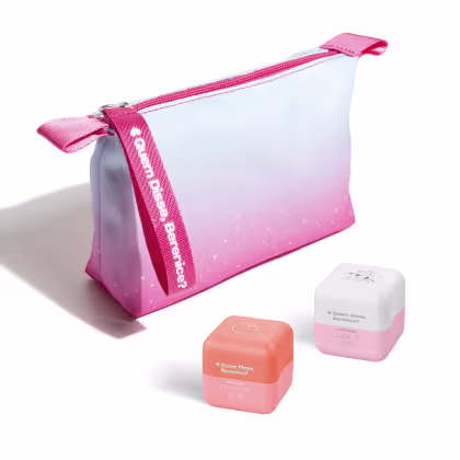 Imagem do produto Combo Balm Labial Rosa 6,2g + Balm Labial Coral 6,2g + Nécessarie