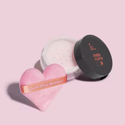 Imagem do produto Combo Pó Facial Solto Translúcido Roselelê 10g + Esponja para Pó Sela Tudo!