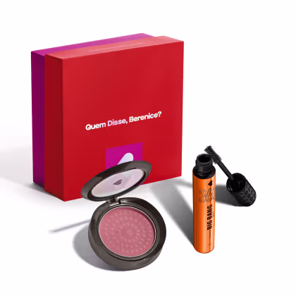Imagem do produto Combo Presente: Máscara de Cílios 10g + Blush Compacto Rosa 2g + Caixa de Presente