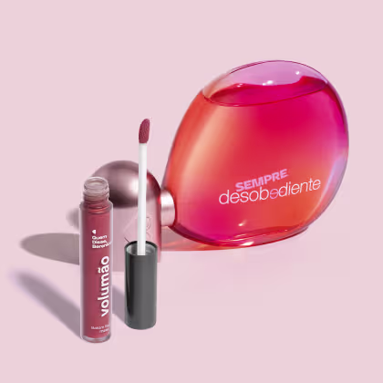 Imagem do produto Combo Sempre Desobediente Eau De Parfum 100ml + Batom Líquido Rosa Amorali 4ml