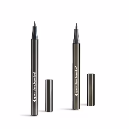 Imagem do produto Combo Canetas de Maquiagem Quem Disse, Berenice?: Delineador Para Olhos Fininha 1ml +  Para Sobrancelhas Escurete 3,5g
