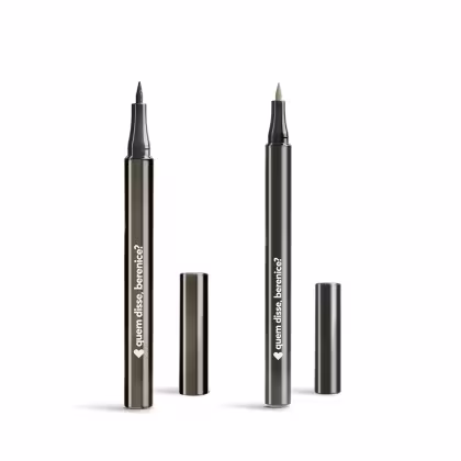 Imagem do produto Combo Canetas de Maquiagem Quem Disse, Berenice?: Delineador Para Olhos Fininha 1ml +  Para Sobrancelhas Clarete 3,5g