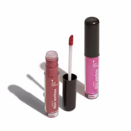 Combo Gloss Dos Sonhos: Rosa Rosadex 4ml + Nude Malvalex 4ml