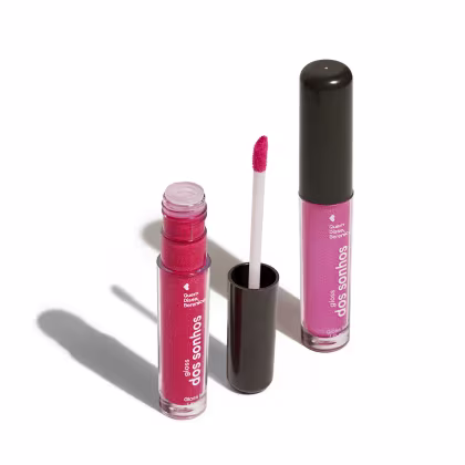 Combo Gloss Rosa Dos Sonhos: Rosa Cerejex 4ml + Rosa Rosadex 4ml
