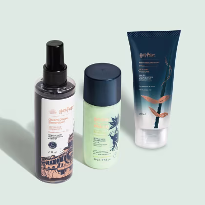 Imagem do produto Combo Sonserina Harry Potter Quem Disse, Berenice?: Body Splash 200ml +Loção Iluminadora Corporal 180ml + Hidratante Iluminador Facial 110ml