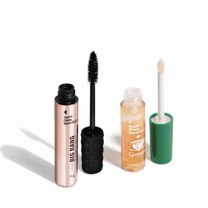 Combo Gloss Labial 10ml + Máscara para Cílios Volume 10g