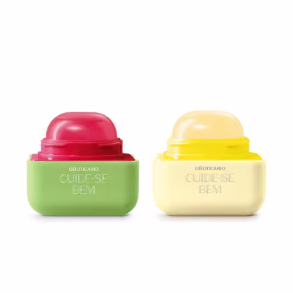 Imagem do produto Combo Balm Labial Cuide-se Bem Feira Quem Disse, Berenice?: Amoruda 6,2g + Framboesa 6,2g