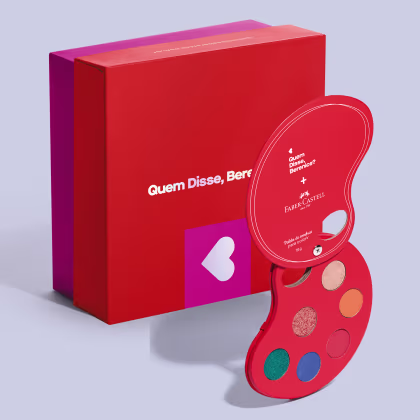 Imagem do produto Combo Presente: Paleta De Sombras Para Colorir 7,6g + Caixa de Presente Tamanho M