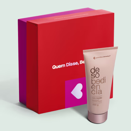 Imagem do produto Combo Presente Desobediência: Loção Corporal 200g + Caixa de Presente