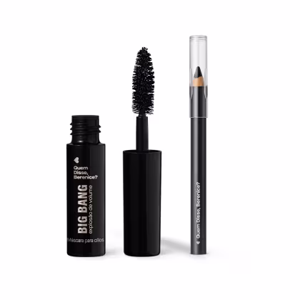Imagem do produto Combo Mini Make Para Olhos: Lápis Preto 0,6g + Máscara de Cílios Explosão de Volume 5g