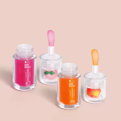 Imagem do produto Combo Lip Oil Cuide-se Bem:  Rosa Fúcsia Pessegura 3,5ml  + Coral Tangerina 3,5ml