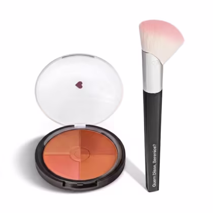 Imagem do produto Combo Multiefeitos Bronzer: Pó Compacto Facial 18g + Pincel De Maquiagem