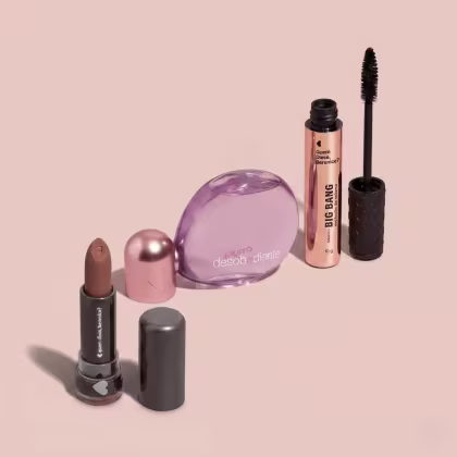 Imagem do produto Combo Batom Nudelina 3,8g + Eau de Parfum Muito Desobediente 100ml + Máscara Big Bang 10g