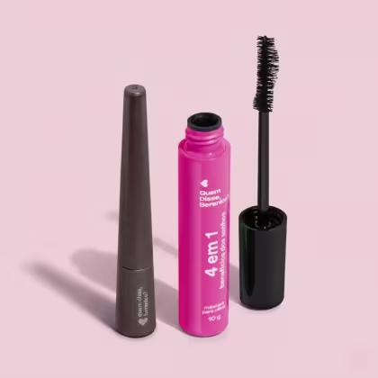 Imagem do produto Combo Olhos Marcantes: Delineador Líquido 2,5ml + Máscara Para Cílios 10g