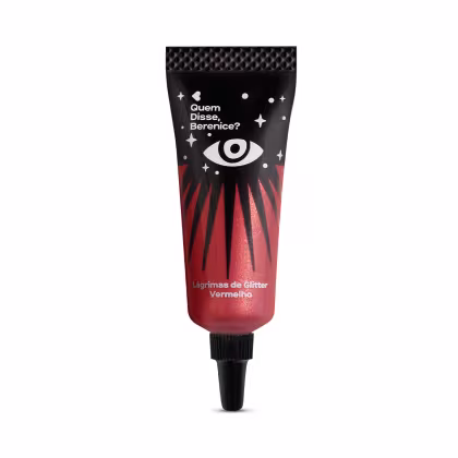 Glitter Multifuncional Vermelho Lágrimas de Glitter 9ml