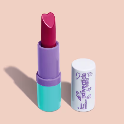 Imagem do produto Batom Cremoso Rosa Radiante QDB Divertida Make! 3,5g