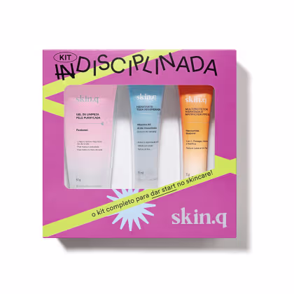 Imagem do produto Kit Quem Disse, Berenice? Skin.Q Indisciplinada (3 Produtos)