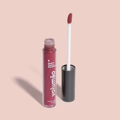 Imagem do produto Batom Líquido Rosa Amorali Mate Volumão 4ml