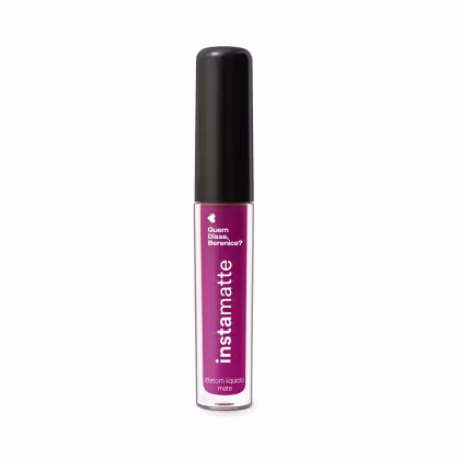 Imagem do produto Quem Disse, Berenice? Instamatte Roxo Uvali - Batom Líquido 4ml