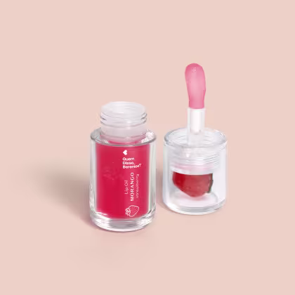 Imagem do produto Lip Oil Vermelho Cuide-se Bem Morango 3,5ml