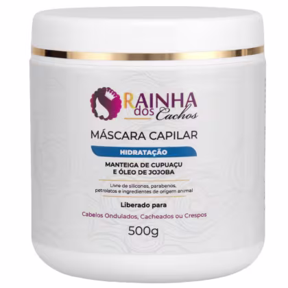 Imagem do produto Máscara de Hidratação Rainha dos Cachos 500g