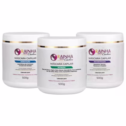 Imagem do produto Combo Cronograma Capilar Rainha dos Cachos