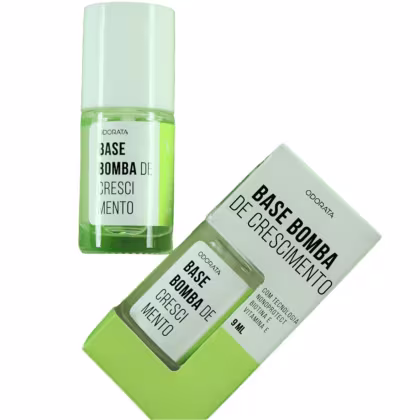 Imagem do produto Base Bomba de Crescimento Não Amarela Fixa Melhor O Esmalte VIVA UNHAS ODORATA 9ml REF 2692