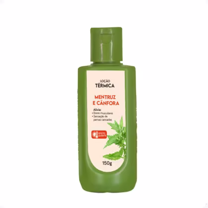 Loção Corporal Térmica Abelha Rainha Mentruz e Cânfora, 150g.